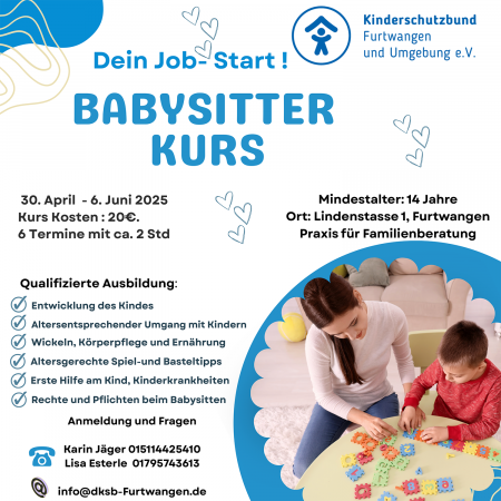Babysitterkurs 2025